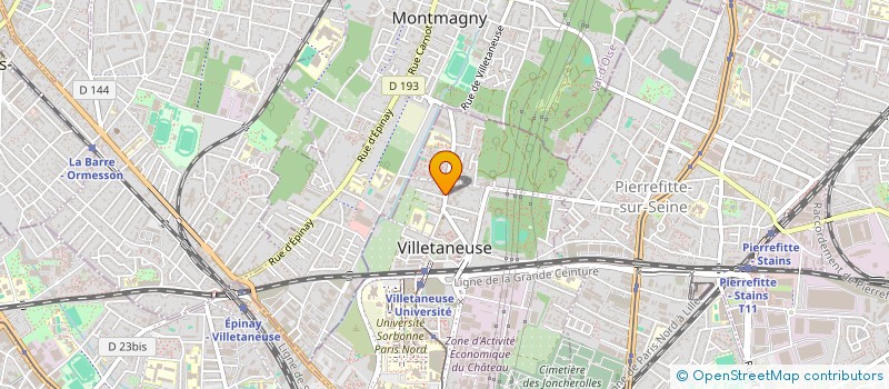 localisation de l'entreprise MO & TI IMMOBILILEIR à VILLETANEUSE