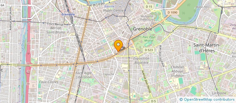 localisation de l'entreprise MO'TIF  GRENOBLE