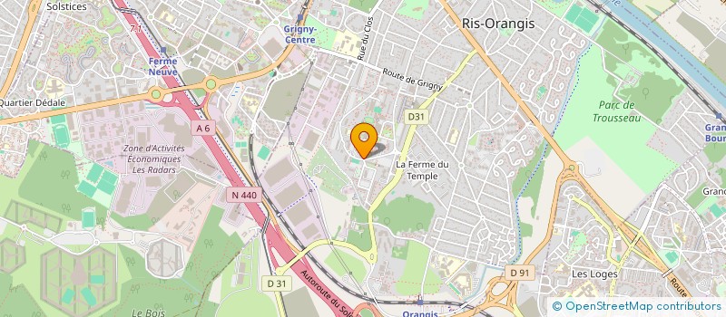 localisation de l'entreprise MO TRANSPORT à RIS-ORANGIS