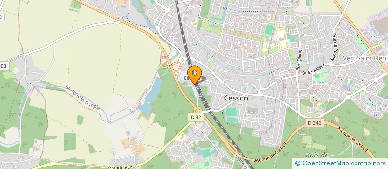 localisation de l'entreprise MO TRAVAUX  CESSON