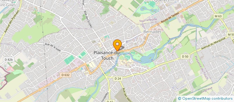 localisation de l'entreprise MO'Z  PLAISANCE-DU-TOUCH