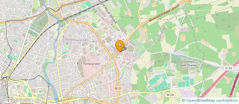 localisation de l'entreprise MO2 à CASTELNAU-LE-LEZ