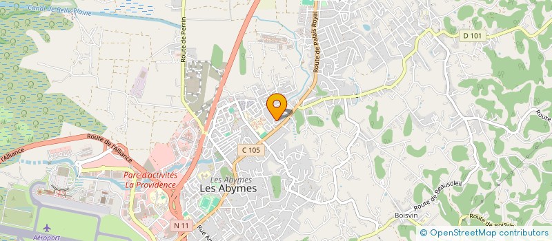 localisation de l'entreprise MO2 DEPANN LOC à LES ABYMES