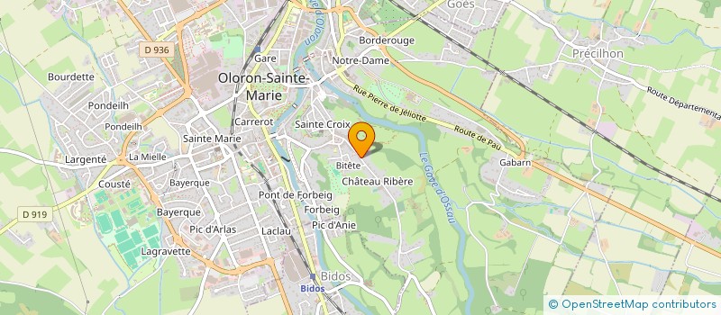 localisation de l'entreprise MO2 GROUP  OLORON-SAINTE-MARIE