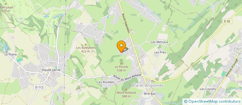 localisation de l'entreprise MO2CE  BRIE-ET-ANGONNES