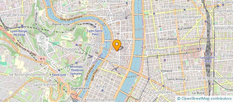 localisation de l'entreprise MOA à LYON