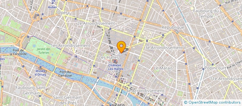 localisation de l'entreprise MOA à PARIS
