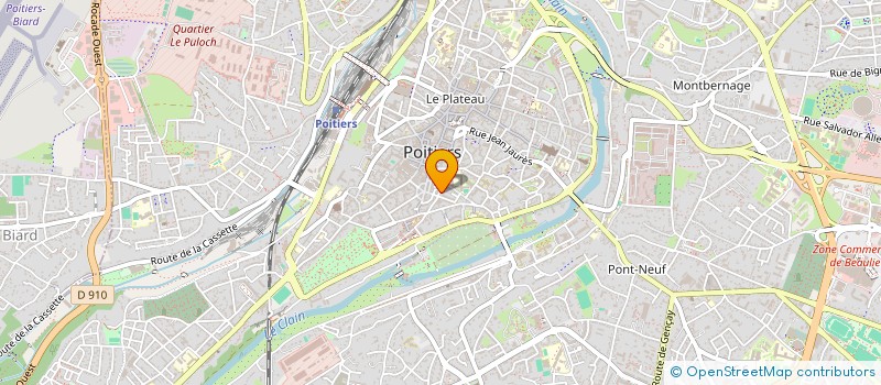 localisation de l'entreprise MOA  POITIERS