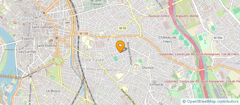 localisation de l'entreprise MOA à TOULOUSE