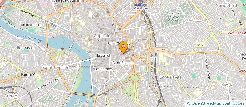 localisation de l'entreprise MOA  TOULOUSE