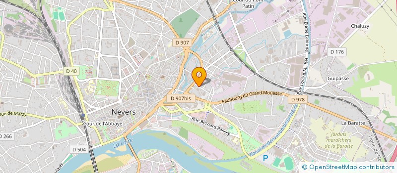 localisation de l'entreprise MOA CONCEPT  NEVERS