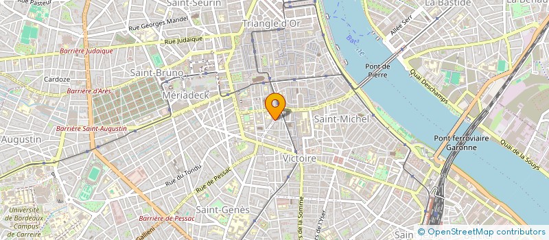 localisation de l'entreprise MOA IMMO à BORDEAUX