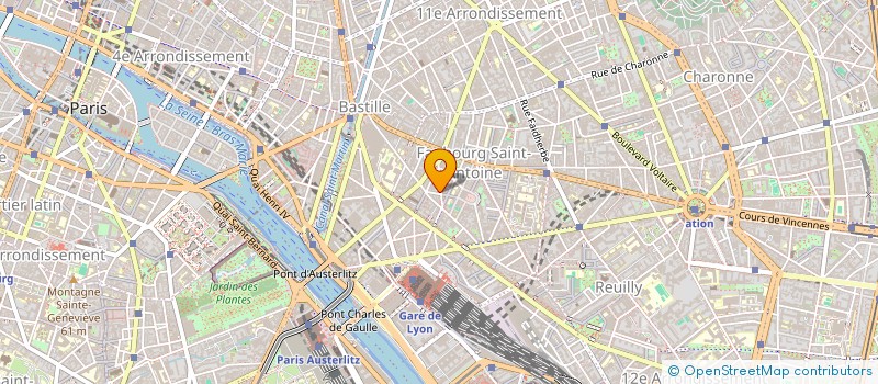 localisation de l'entreprise MOA - MEUBLES ET OBJETS DE AOTEAROA  PARIS