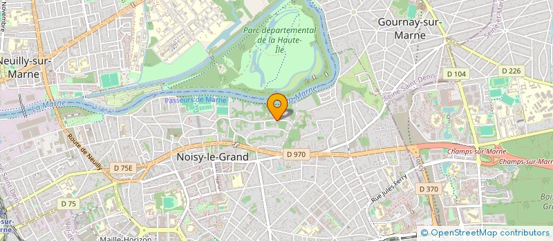 localisation de l'entreprise MOA PARTNER IA  NOISY-LE-GRAND