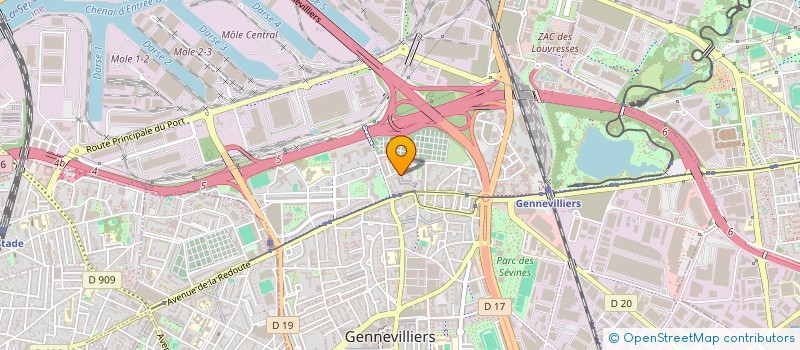 localisation de l'entreprise MOA SOLUTIONS à GENNEVILLIERS
