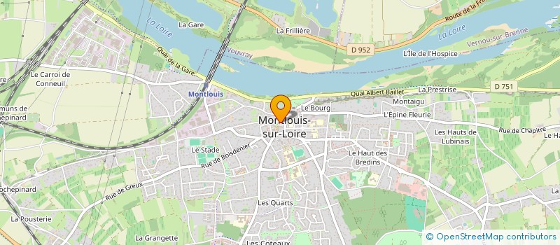 localisation de l'entreprise MOAB  MONTLOUIS-SUR-LOIRE