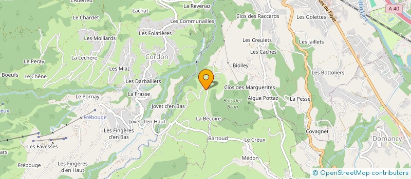 localisation de l'entreprise MOABITA8 à SALLANCHES
