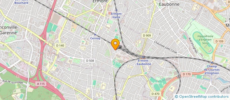 localisation de l'entreprise MOANA  ERMONT