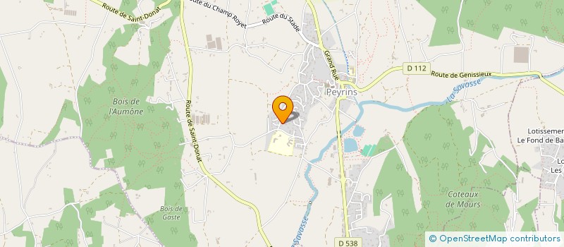 localisation de l'entreprise MOANA  PEYRINS