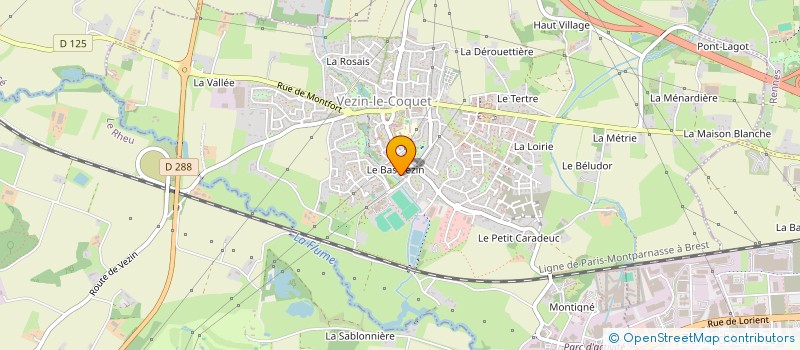 localisation de l'entreprise MOANA  VEZIN-LE-COQUET