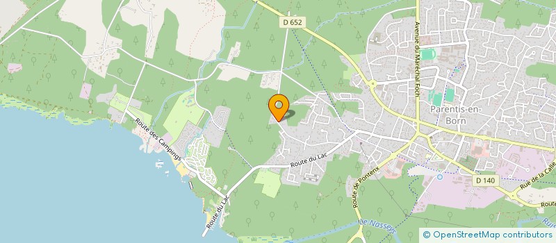 localisation de l'entreprise MOANA  PARENTIS-EN-BORN