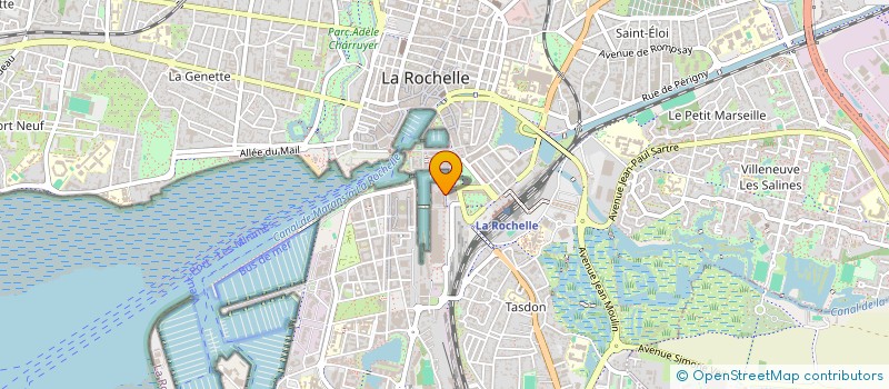 localisation de l'entreprise MOANA  LA ROCHELLE