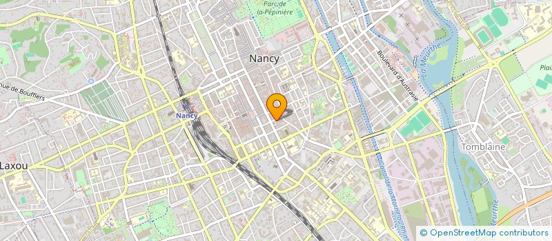 localisation de l'entreprise MOANA  NANCY