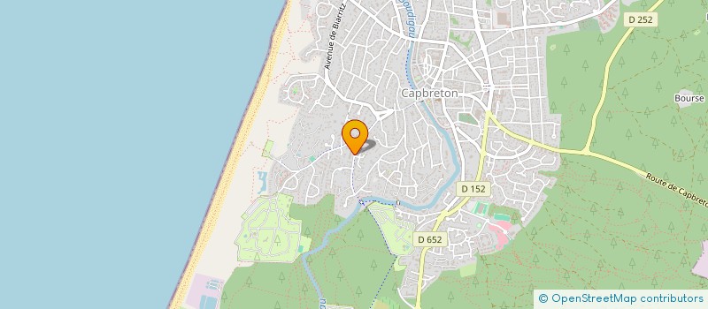 localisation de l'entreprise MOANA  CAPBRETON