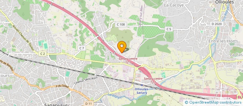 localisation de l'entreprise MOANA HERE  TOULON