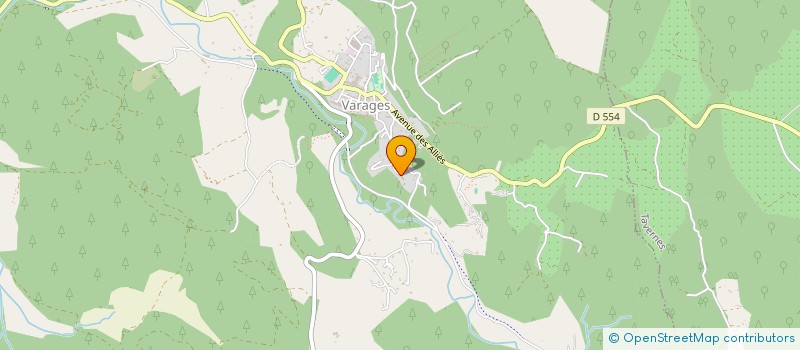 localisation de l'entreprise MOATIE  VARAGES