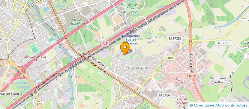 localisation de l'entreprise MOATYS IMMO  LATTES