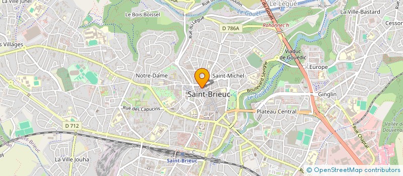 localisation de l'entreprise MOAYE à SAINT-BRIEUC