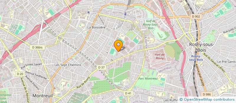 localisation de l'entreprise MOAYE CONSULTING à MONTREUIL