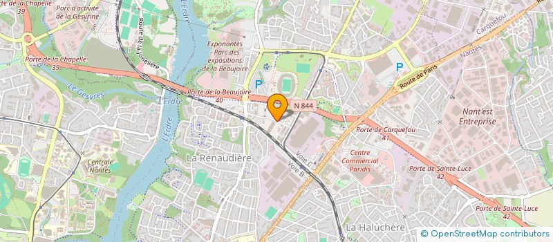 localisation de l'entreprise MOB 17  NANTES