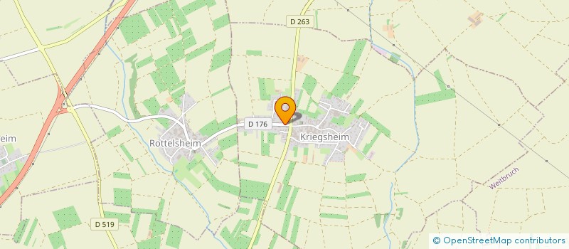 localisation de l'entreprise MOB  KRIEGSHEIM