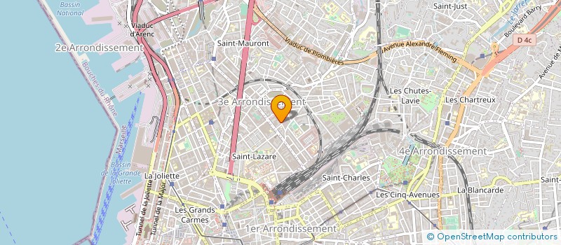 localisation de l'entreprise MOB CONCEPT à MARSEILLE