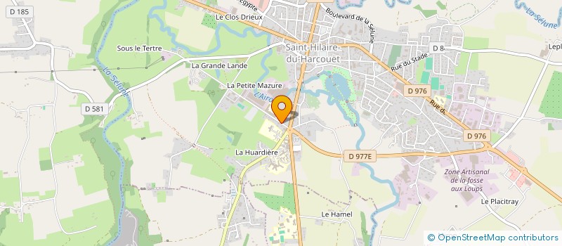 localisation de l'entreprise MOB CROSS DU LYCEE CLAUDE LEHEC  SAINT-HILAIRE-DU-HARCOUET