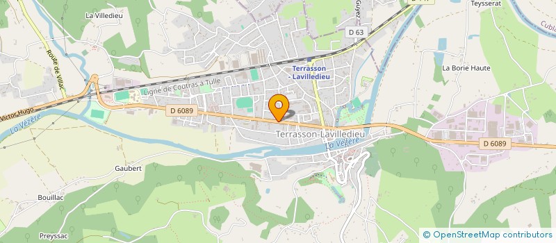 localisation de l'entreprise MOB-D à TERRASSON-LAVILLEDIEU