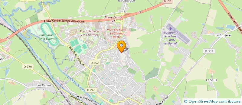 localisation de l'entreprise MOB DECOR S A  VITRY-EN-CHAROLLAIS