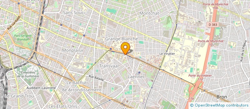 localisation de l'entreprise MOB-ENERGY à VENISSIEUX