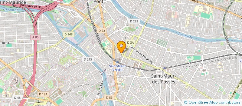 localisation de l'entreprise MOB INVEST  CHENNEVIERES-SUR-MARNE