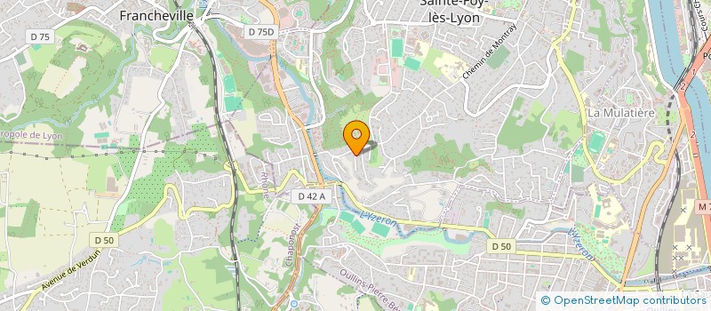 localisation de l'entreprise MOB'INVEST à SAINTE-FOY-LES-LYON