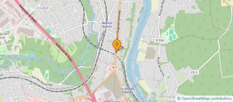 localisation de l'entreprise MOB ' PLUS à CORBEIL-ESSONNES