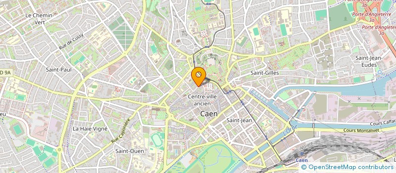 localisation de l'entreprise MOBA à CAEN