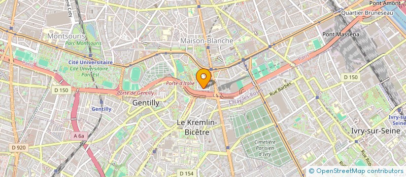 localisation de l'entreprise MOBA  PARIS