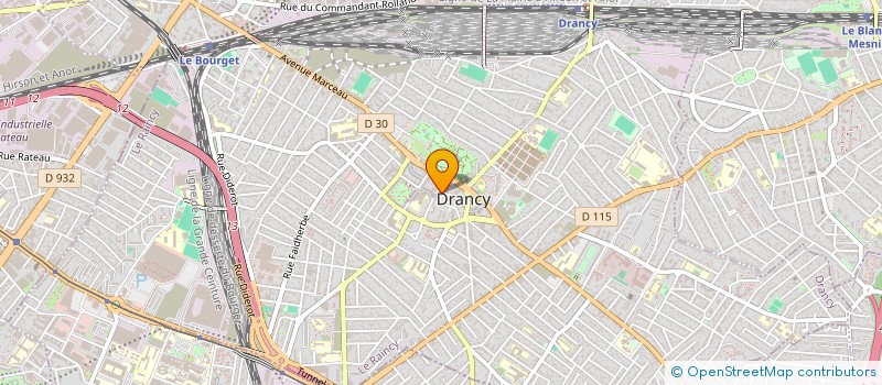 localisation de l'entreprise MOBA NET à DRANCY