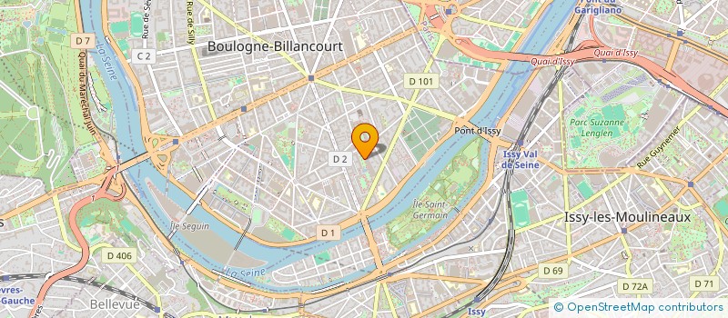 localisation de l'entreprise MOBALITEC à BOULOGNE-BILLANCOURT