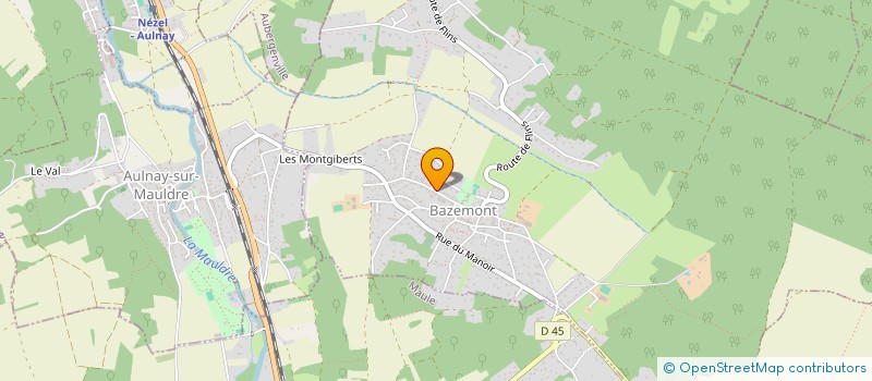 localisation de l'entreprise MOBAT SARL  BAZEMONT