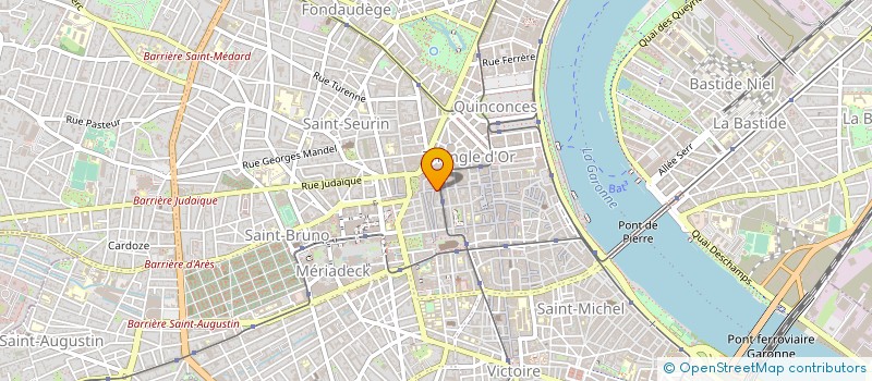 localisation de l'entreprise MOBD DIJEAUX à BORDEAUX