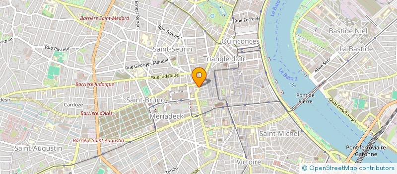 localisation de l'entreprise MOBD GAMBETTA  BORDEAUX